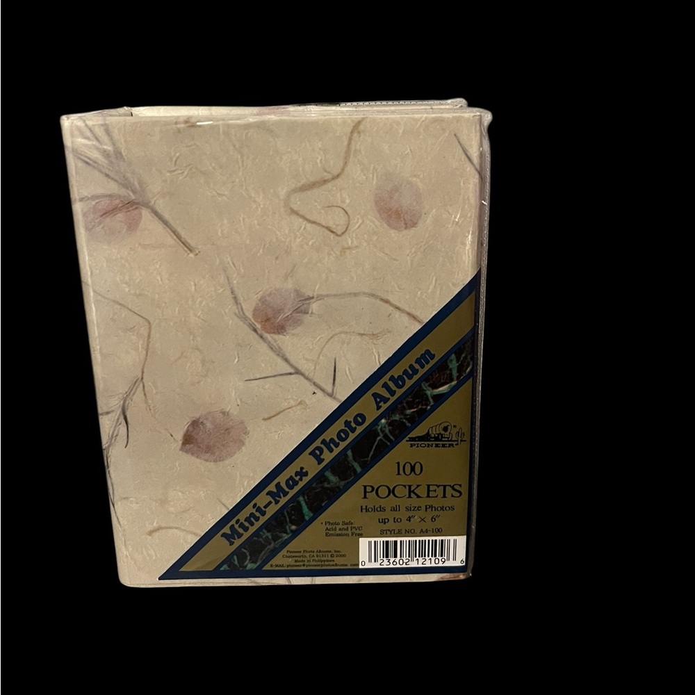 VTG Pioneer Mini-Max Photo Album 100 Pockets 4”x6”